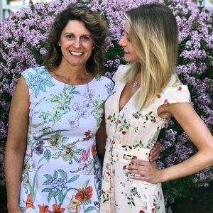 Topshop 60's Floral Dress